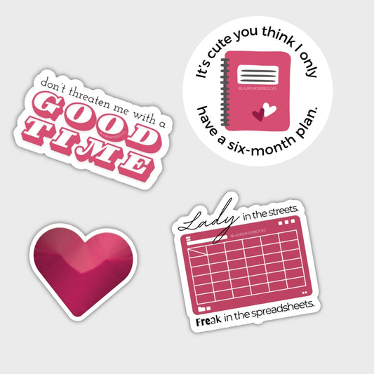 The Price of Love Omnibus Stickers