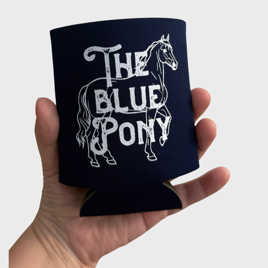 The Blue Pony Koozie